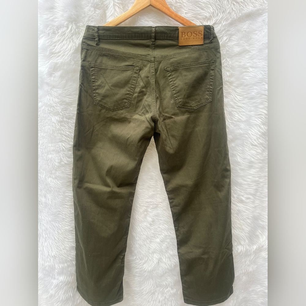 Hugo Boss Olive Green Chinos/ Trousers - Picture 11 of 14